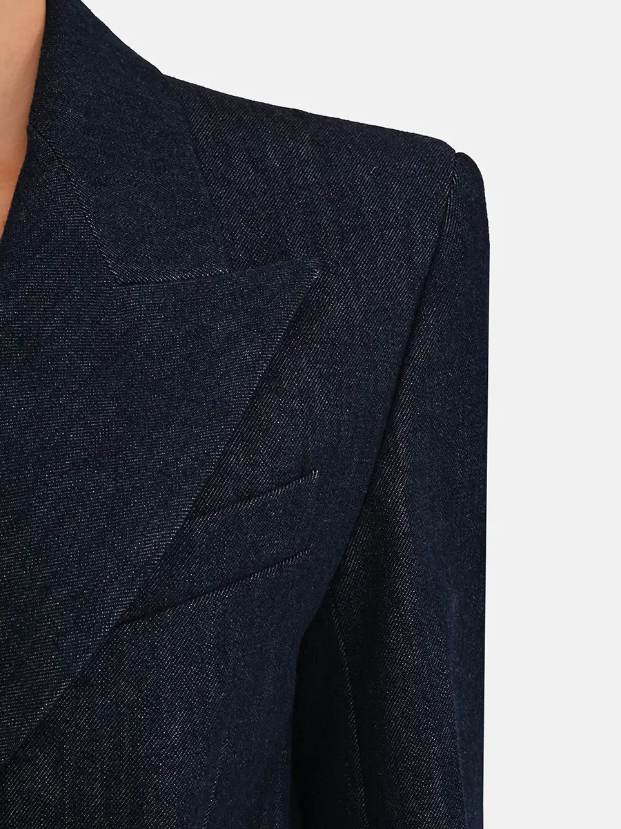 Пиджак джинсовый