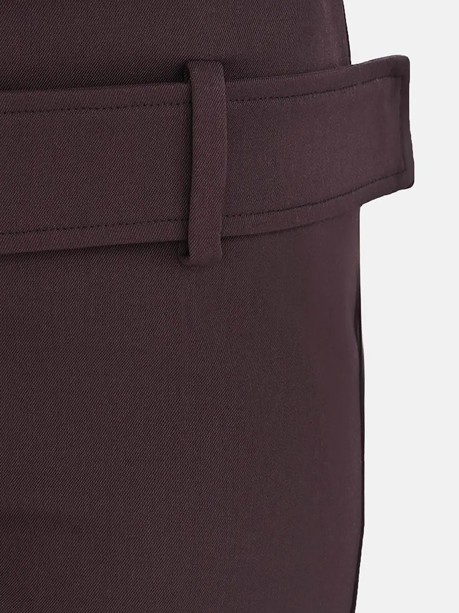 Брюки однотонные