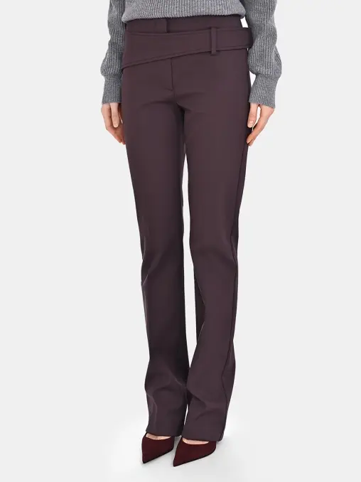 Брюки однотонные SPORTMAX