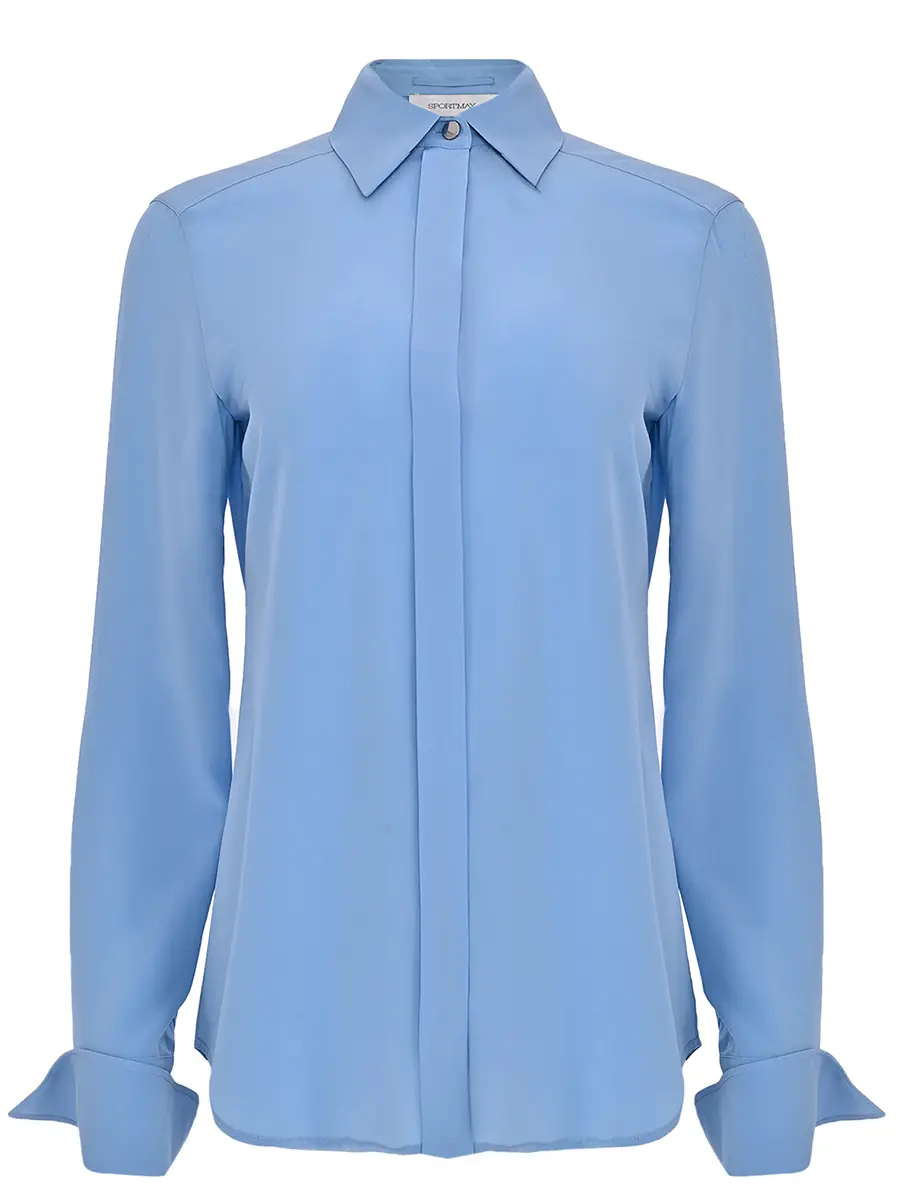 Блуза шелковая