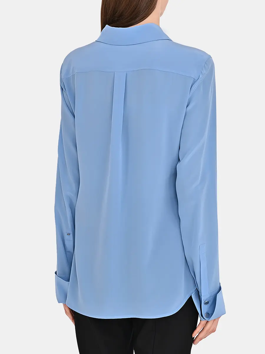 Блуза шелковая