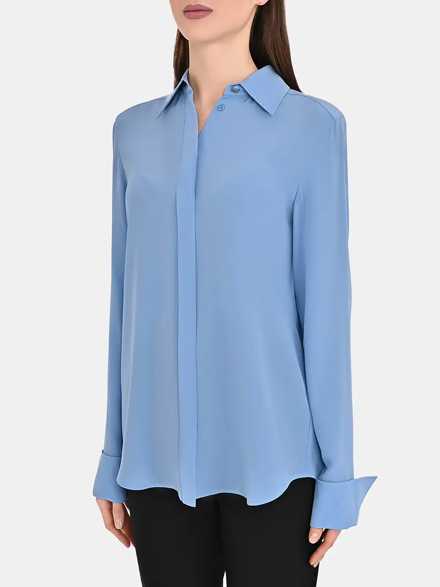 Блуза шелковая