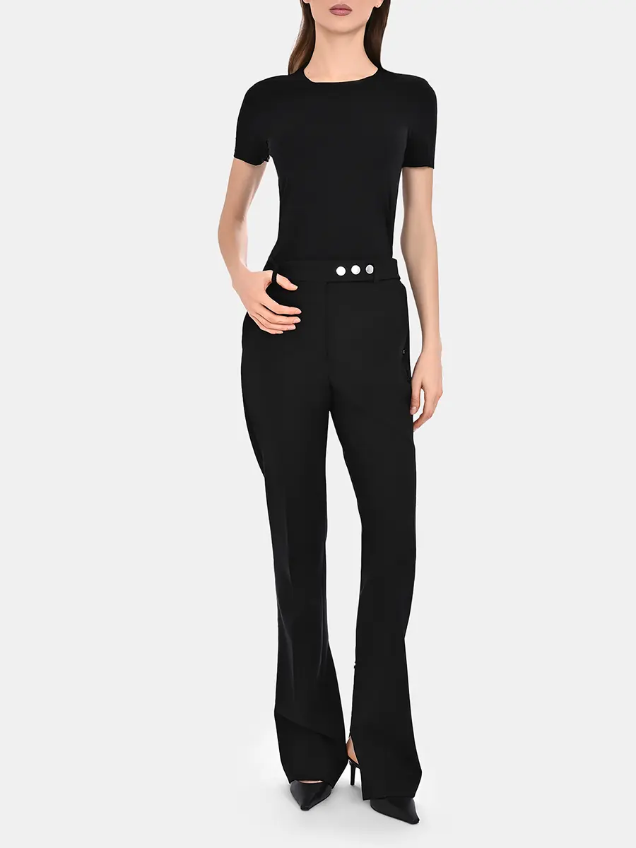 Футболка однотонная