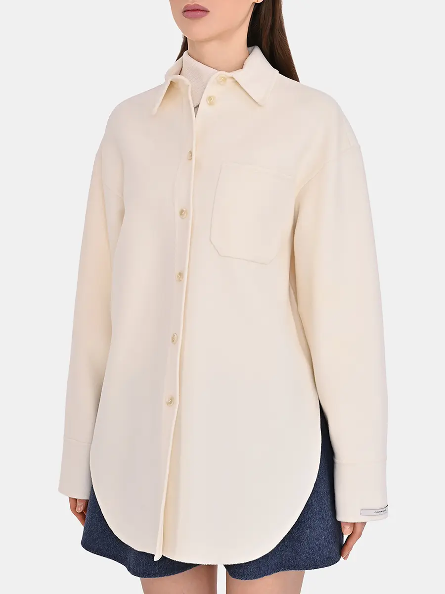 Рубашка шерстяная