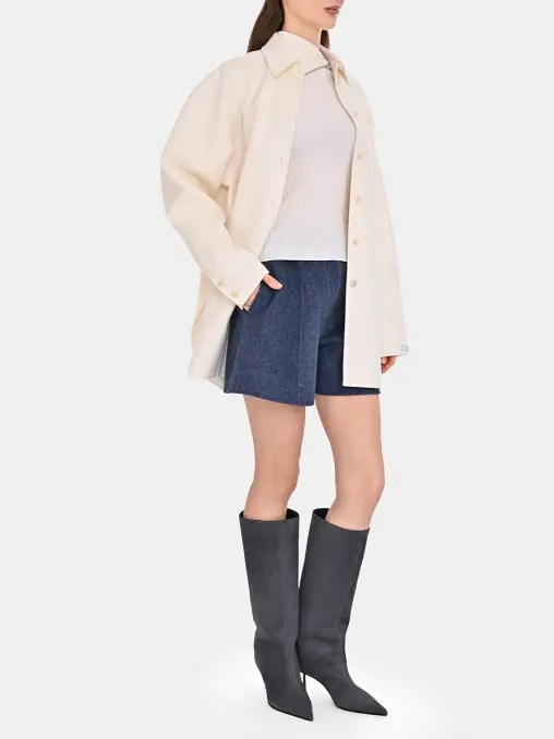 Рубашка шерстяная SPORTMAX