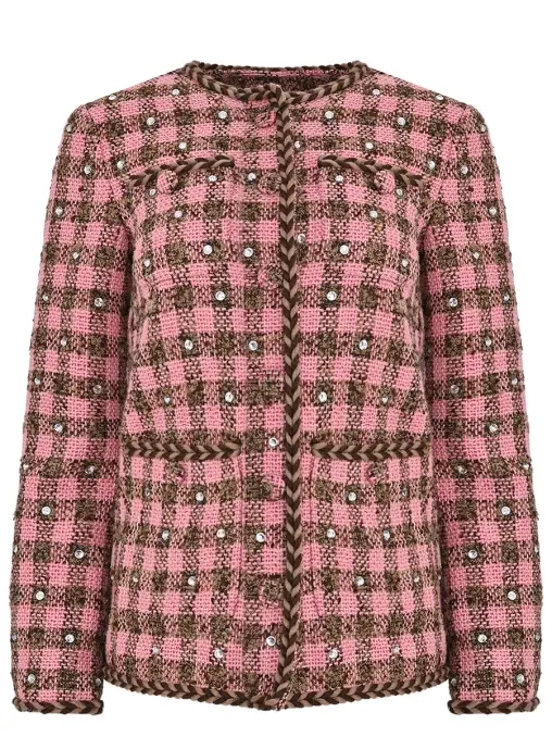 Жакет в клетку GIUSEPPE DI MORABITO