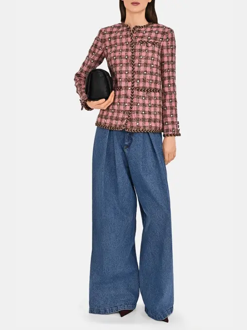 Жакет в клетку GIUSEPPE DI MORABITO