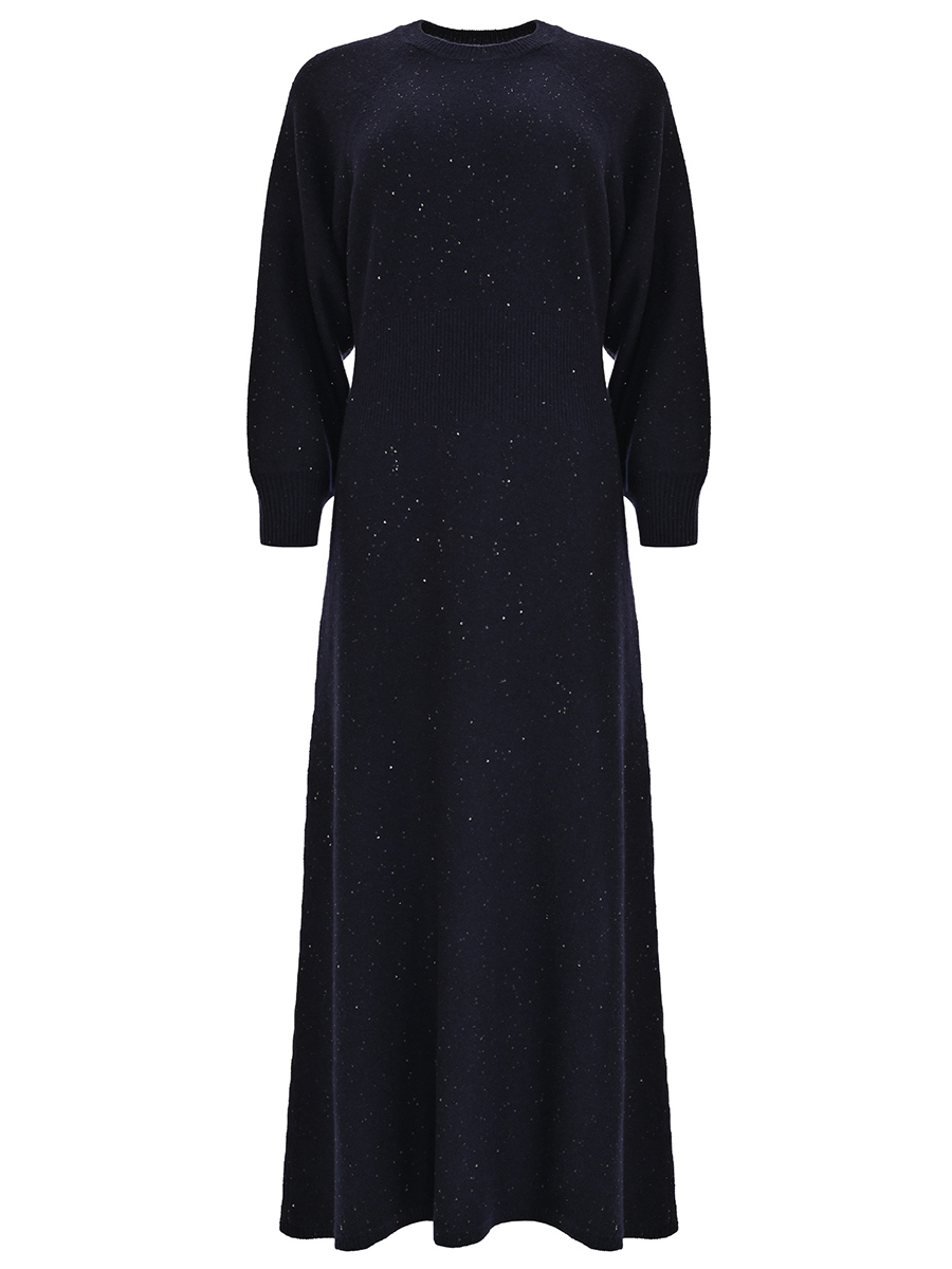 Платье шерстяное