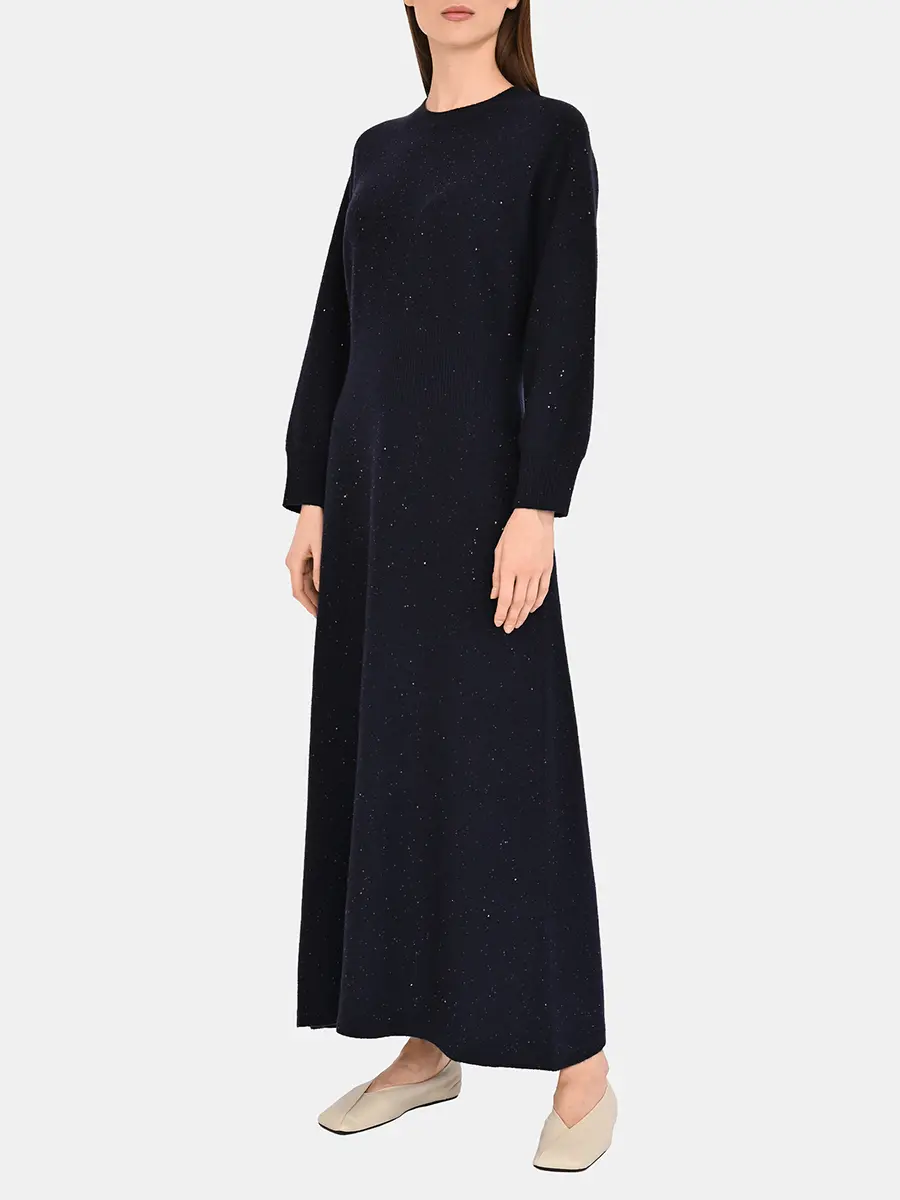 Платье шерстяное