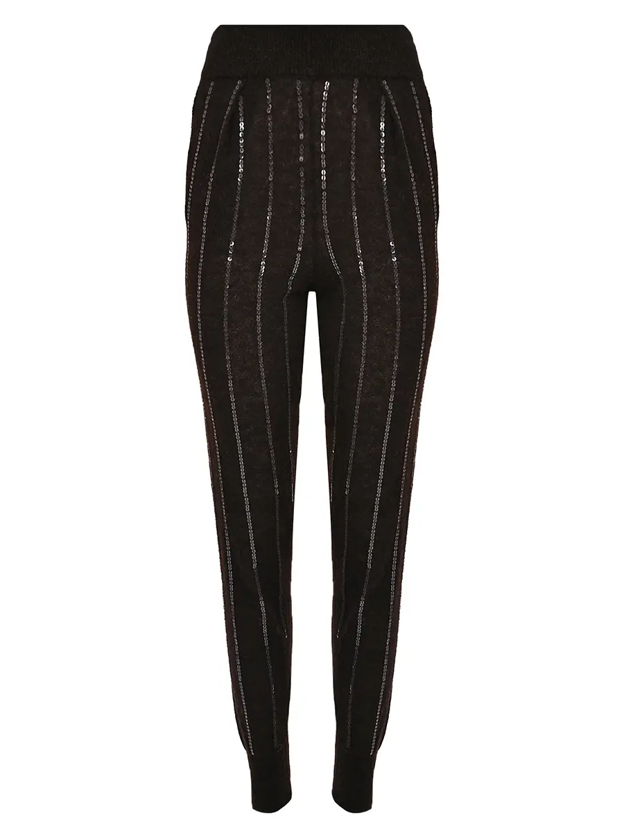 Джоггеры с пайетками