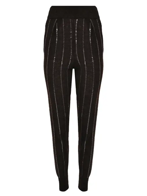 Джоггеры с пайетками PANICALE