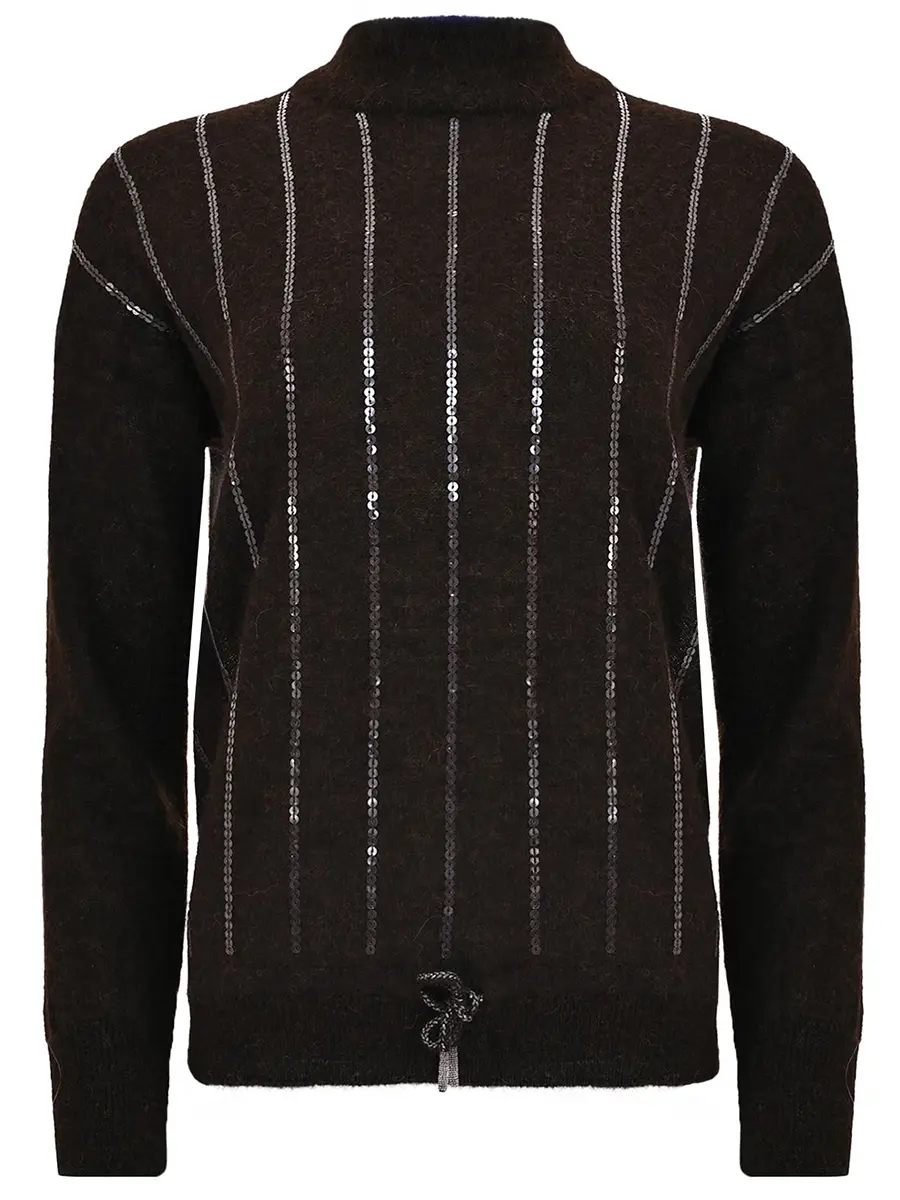 Свитер с пайетками