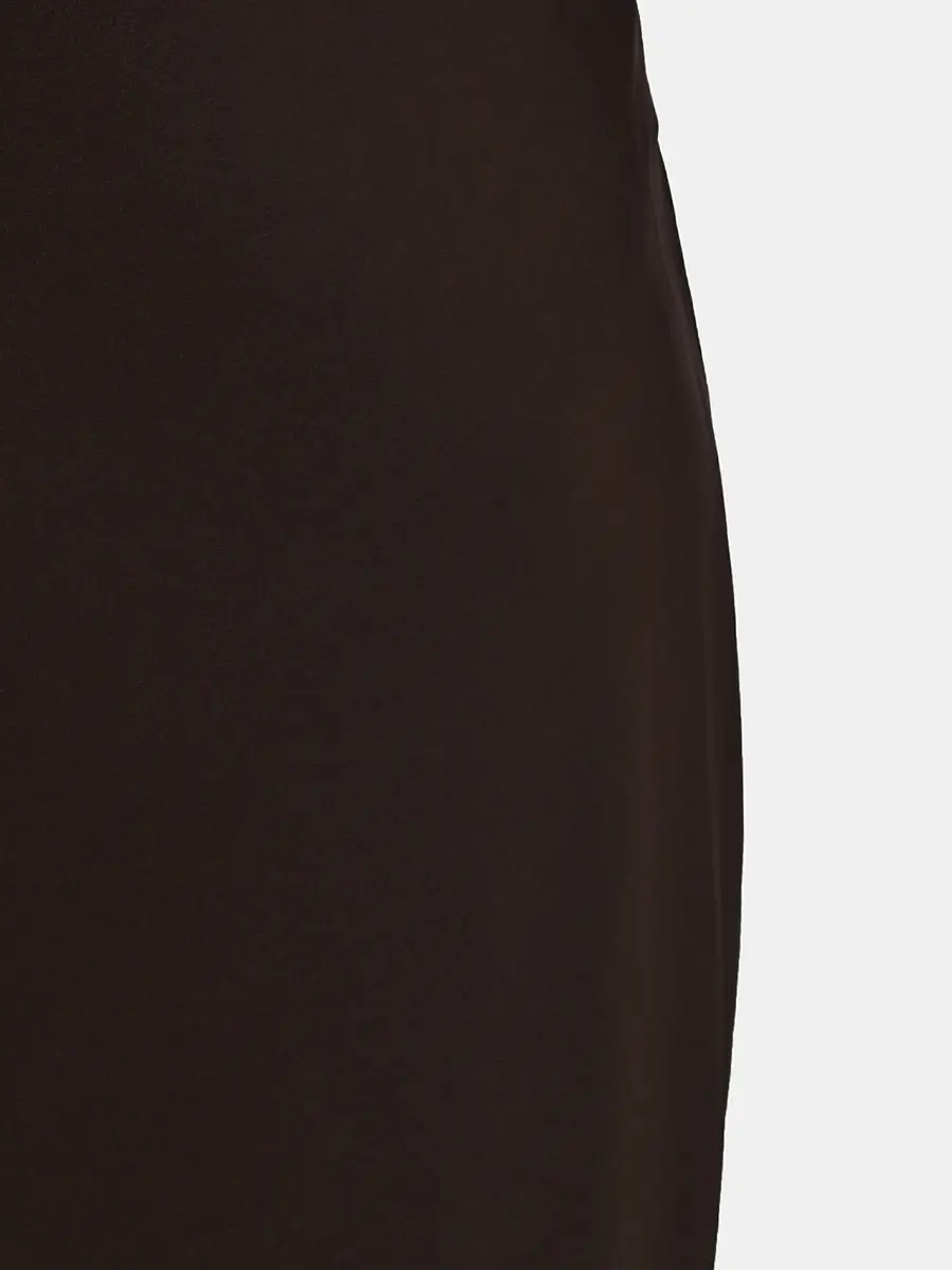 Юбка однотонная