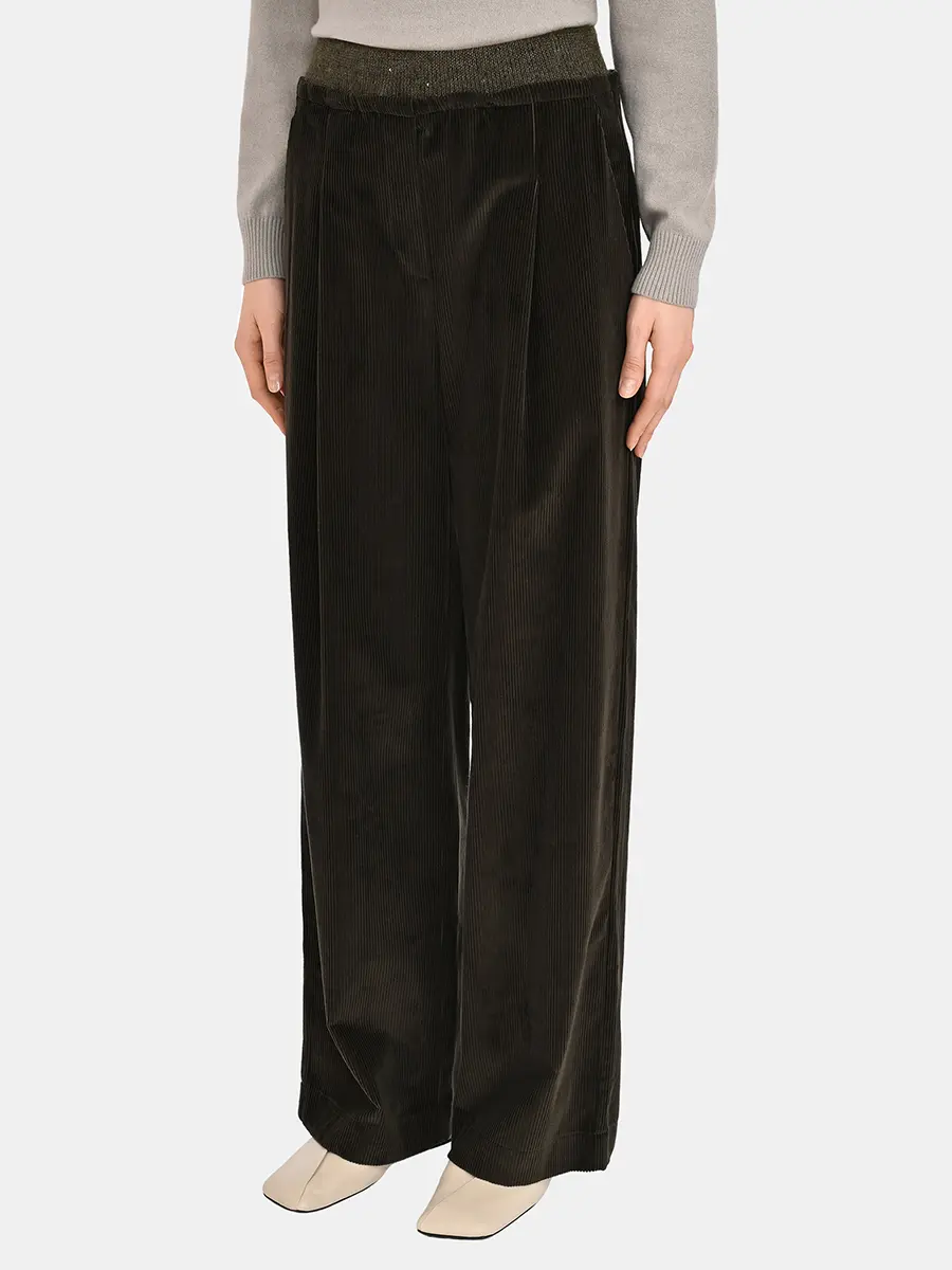 Брюки вельветовые