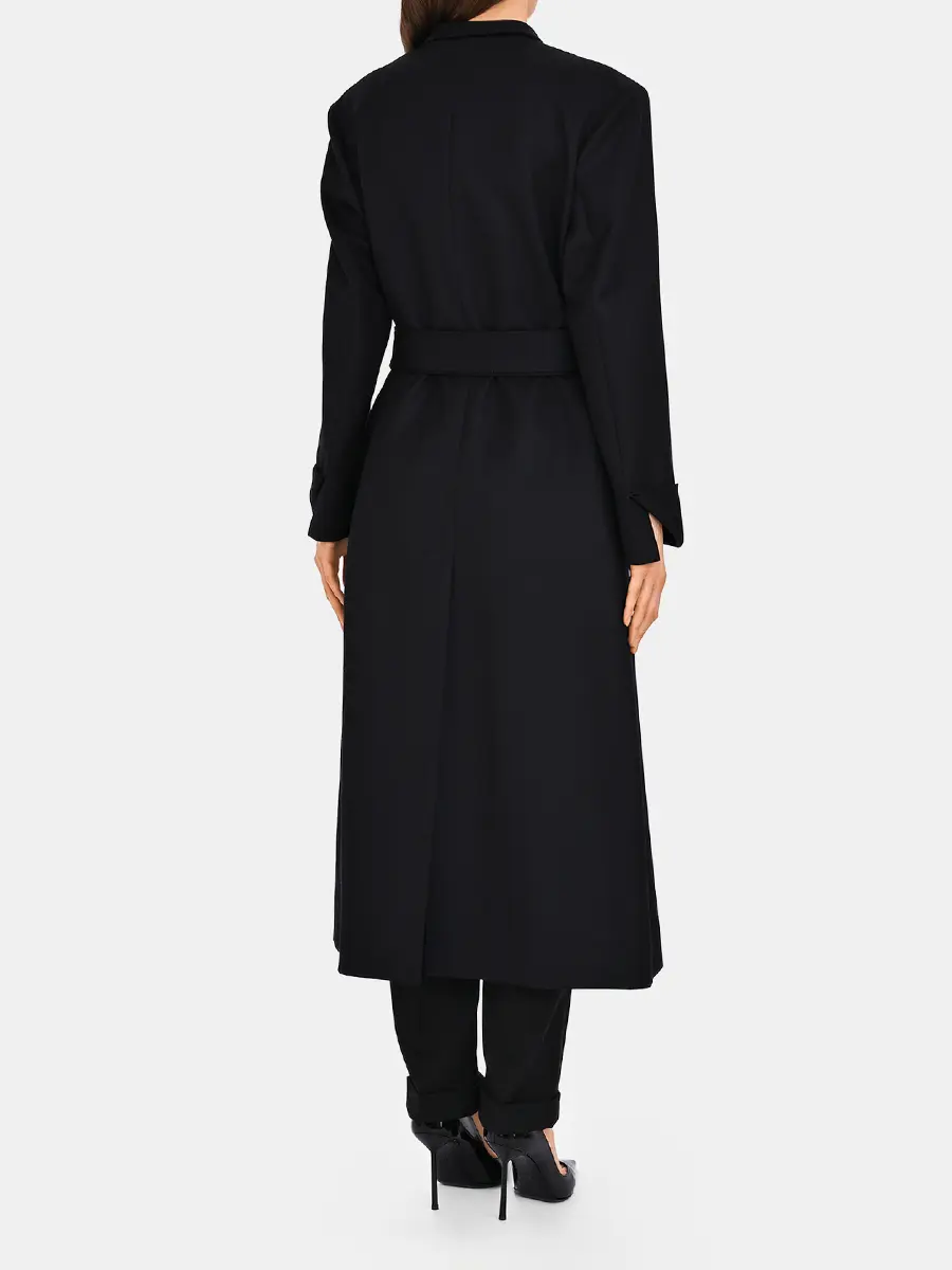 Пальто шерстяное