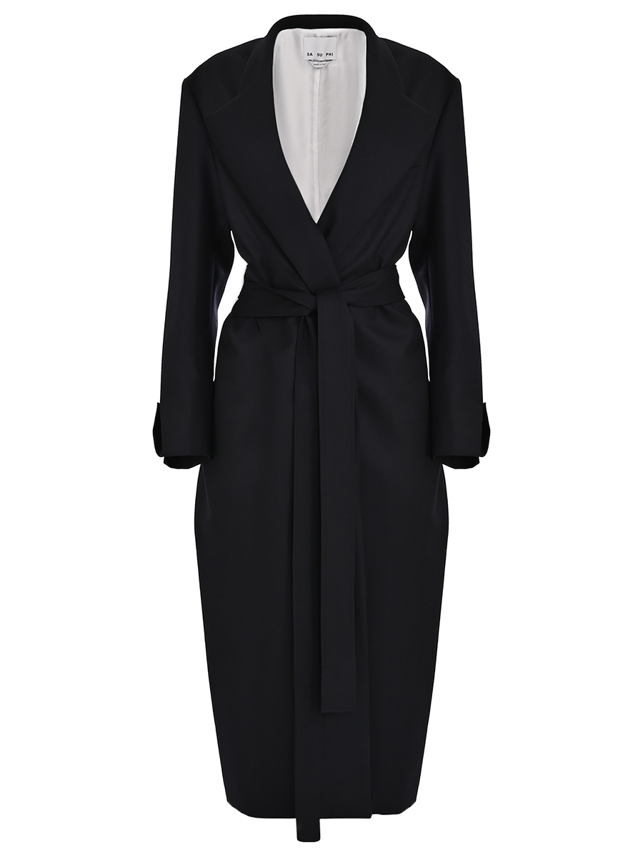 Пальто шерстяное