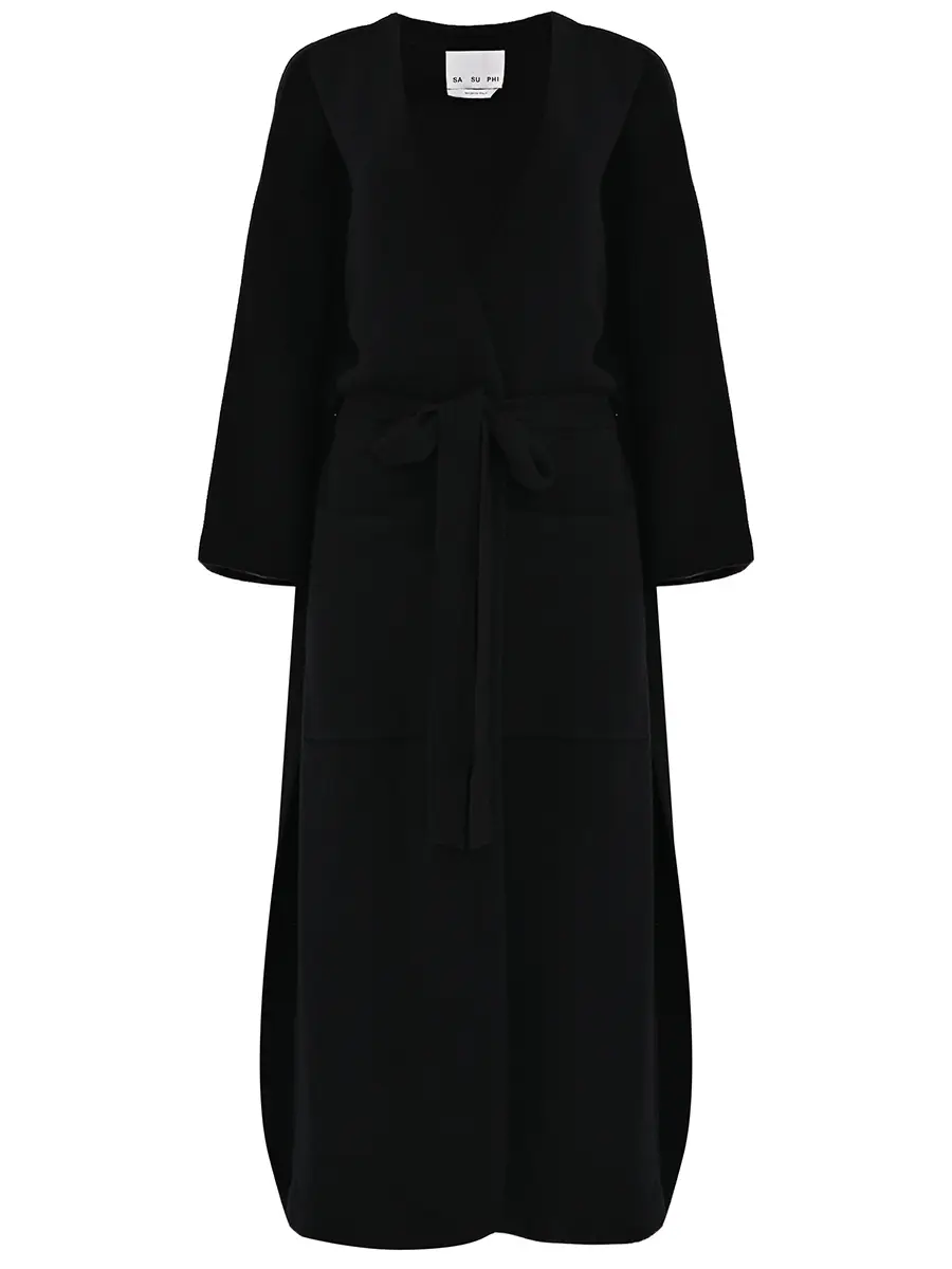 Пальто шерстяное