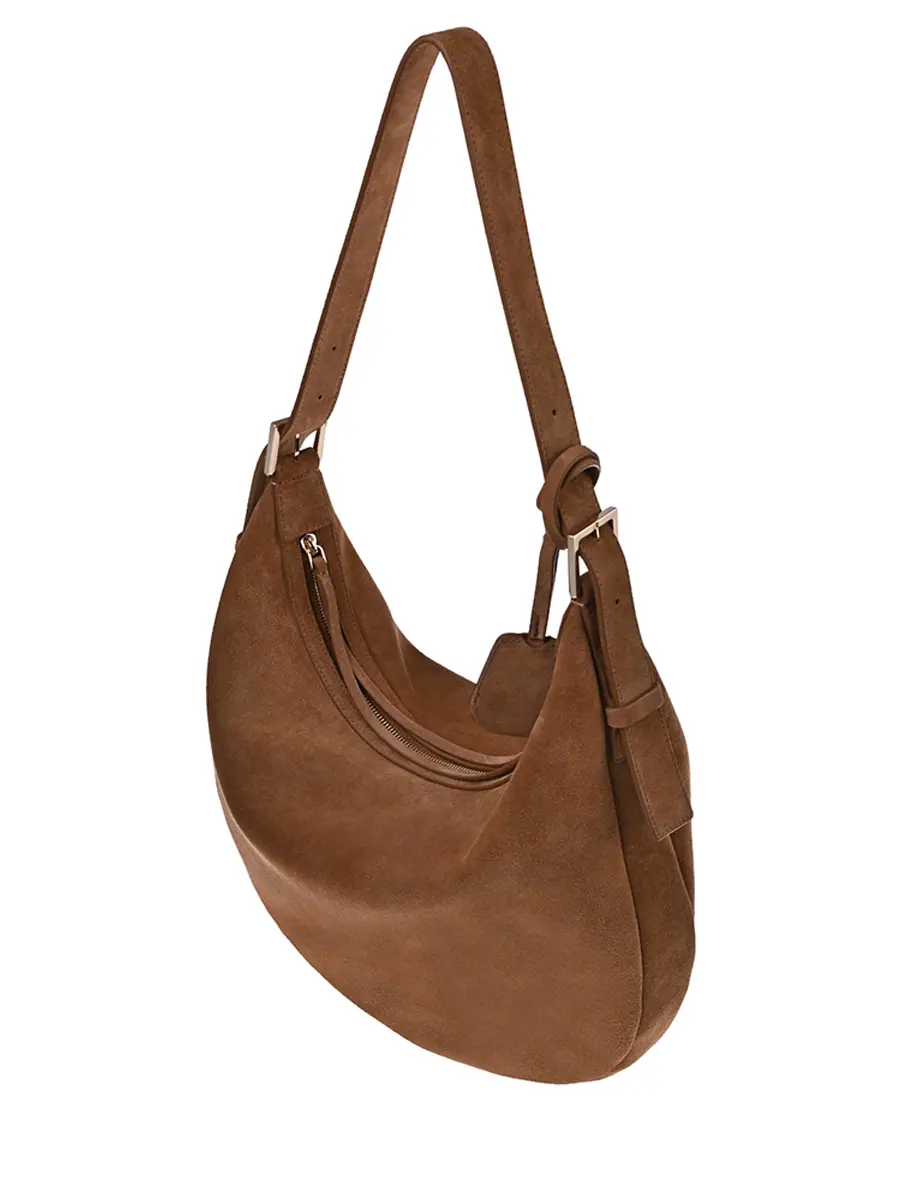 Сумка замшевая