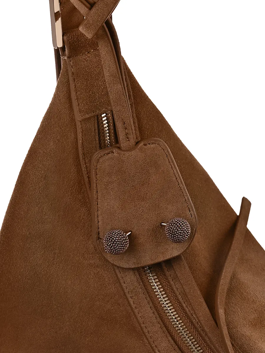 Сумка замшевая