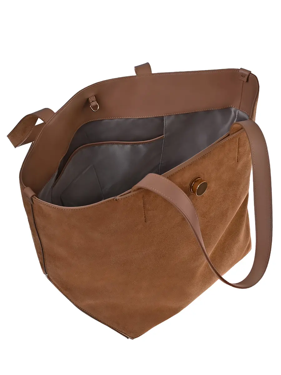 Сумка замшевая