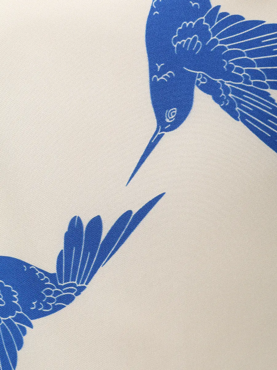 Платье шелковое