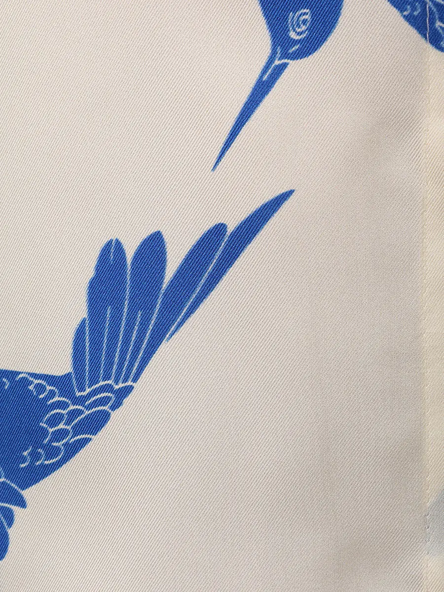 Платье шелковое