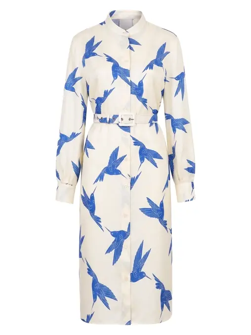 Платье шелковое OLOLOL