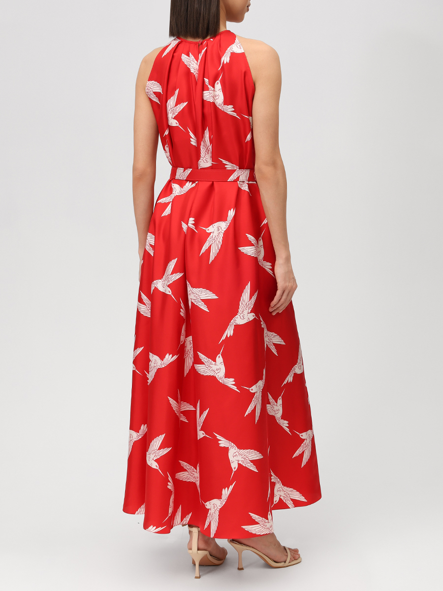 Платье шелковое