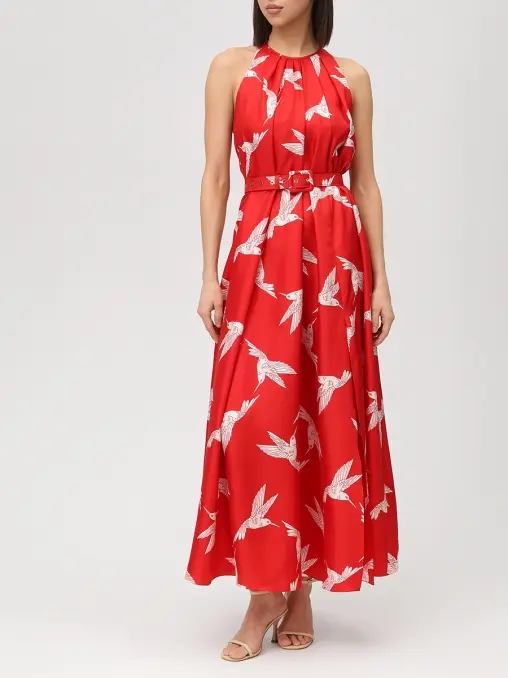 Платье шелковое OLOLOL