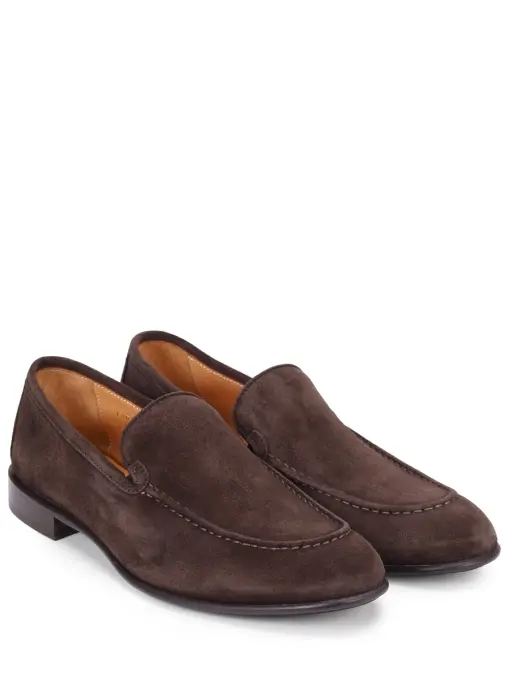 Лоферы замшевые BRECOS