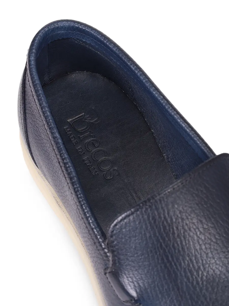 Лоферы кожаные