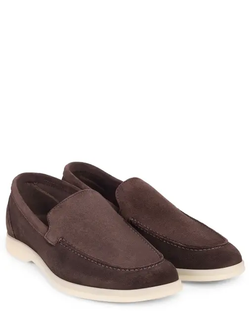 Лоферы замшевые BRECOS