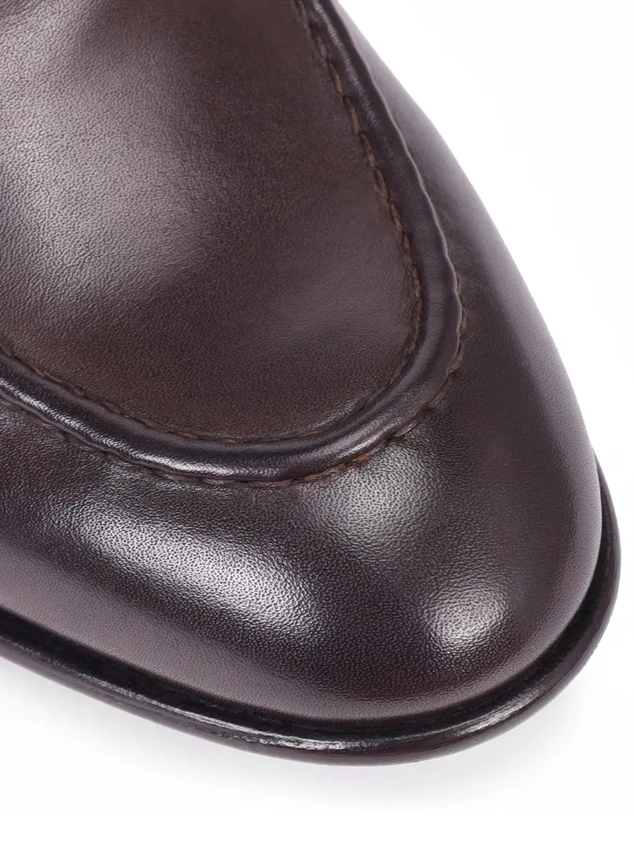 Лоферы кожаные