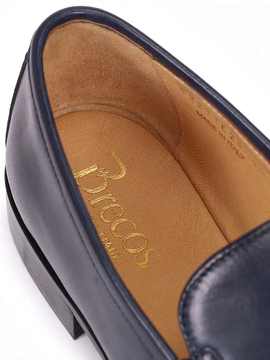 Лоферы кожаные