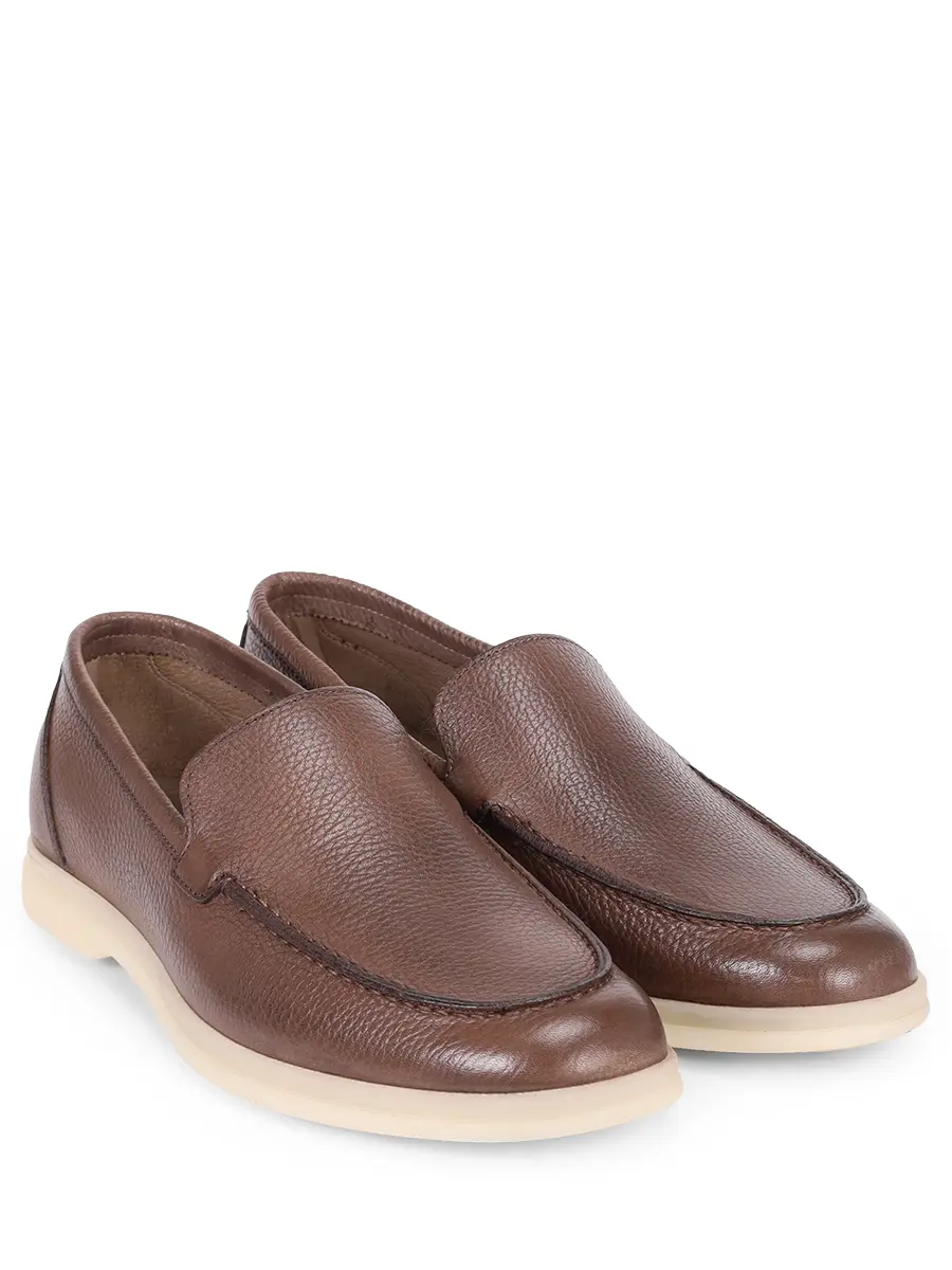 Лоферы кожаные