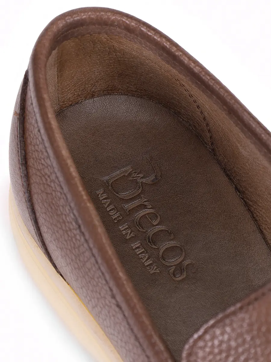 Лоферы кожаные