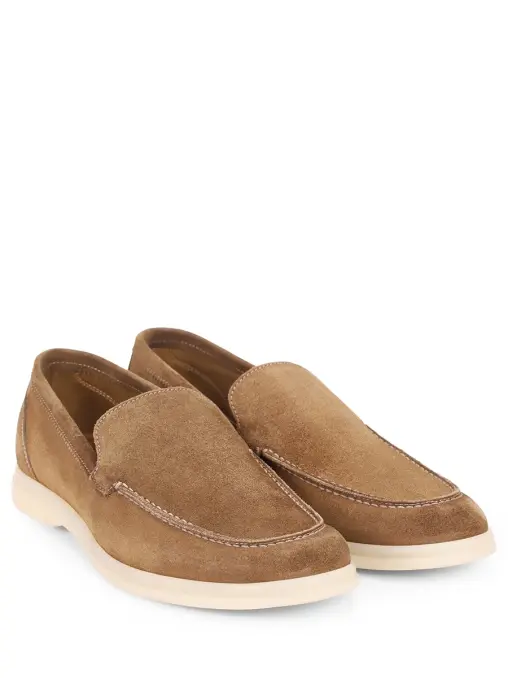 Лоферы замшевые BRECOS