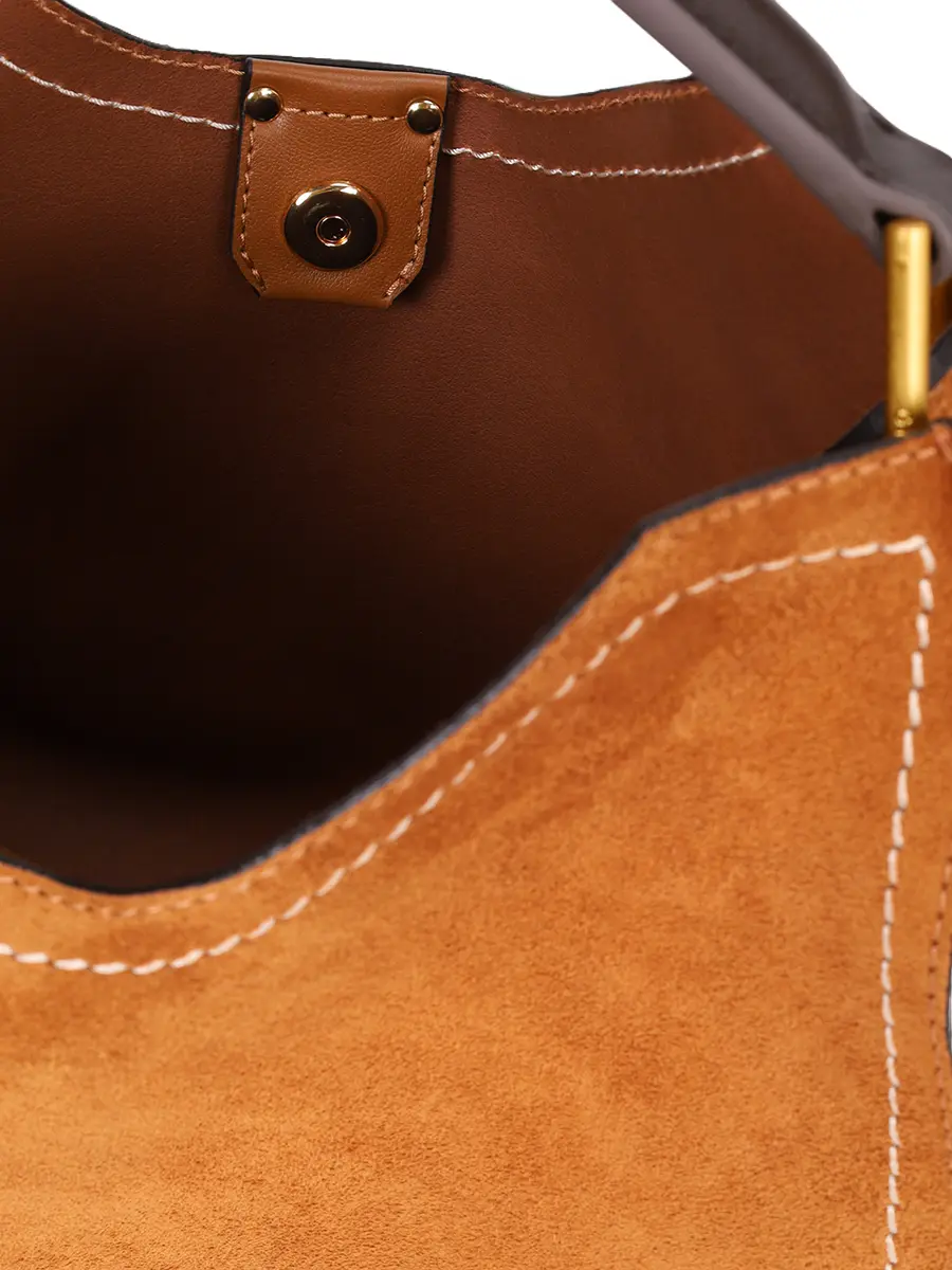 Сумка замшевая