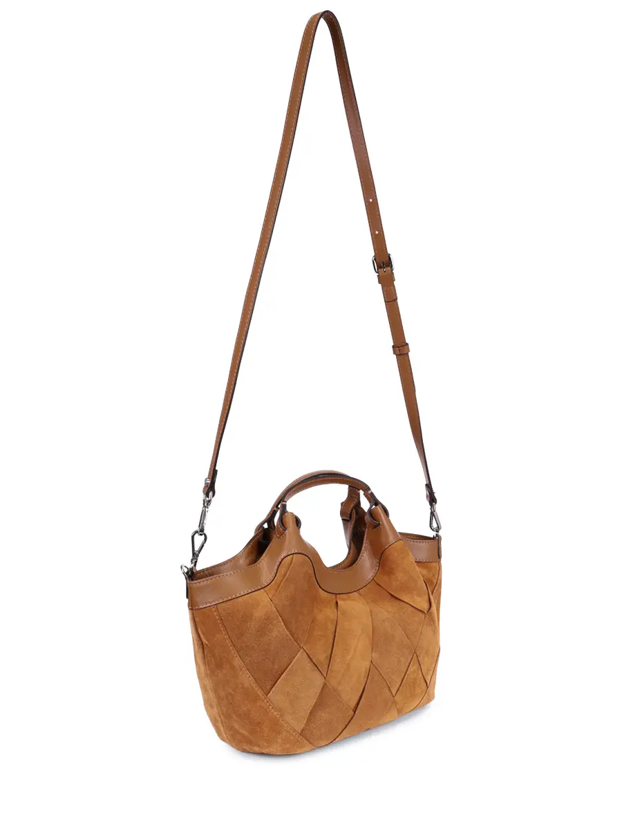 Сумка замшевая