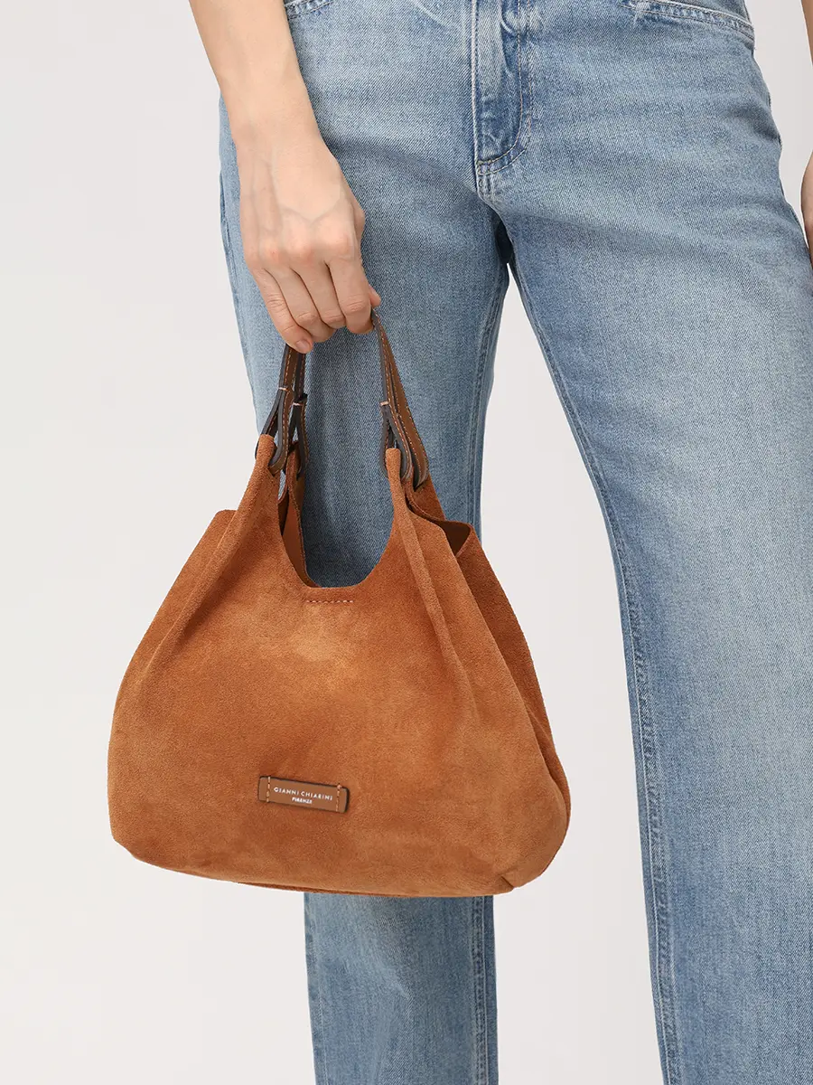 Сумка замшевая