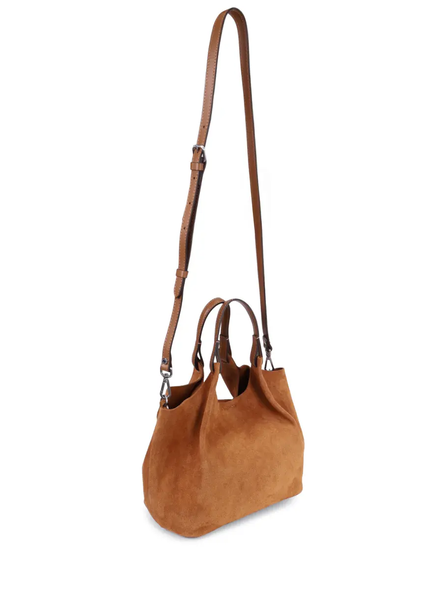 Сумка замшевая