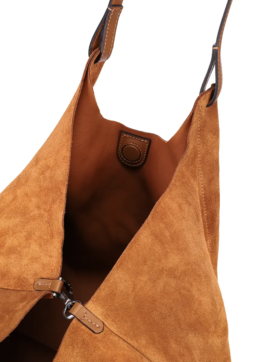 Сумка замшевая