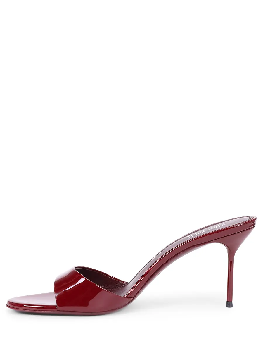 Мюли кожаные