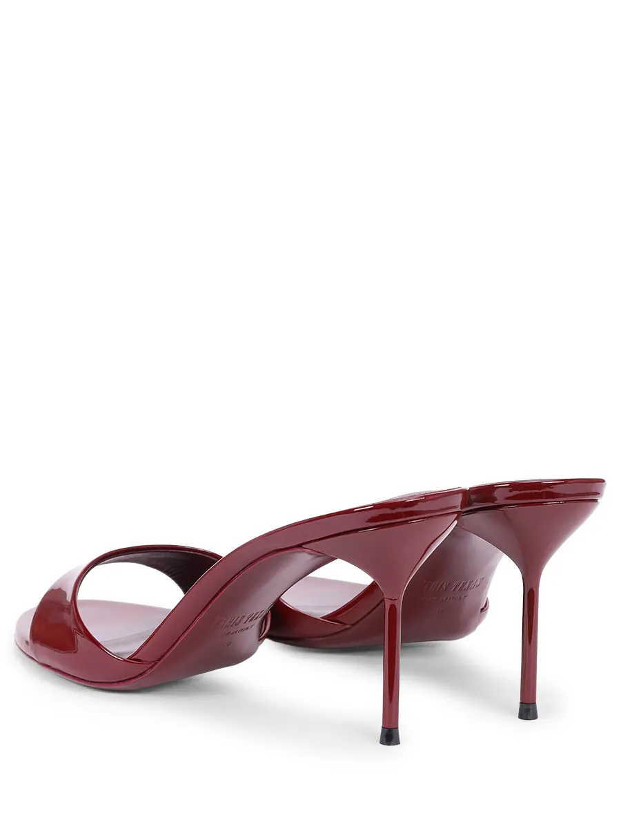 Мюли кожаные