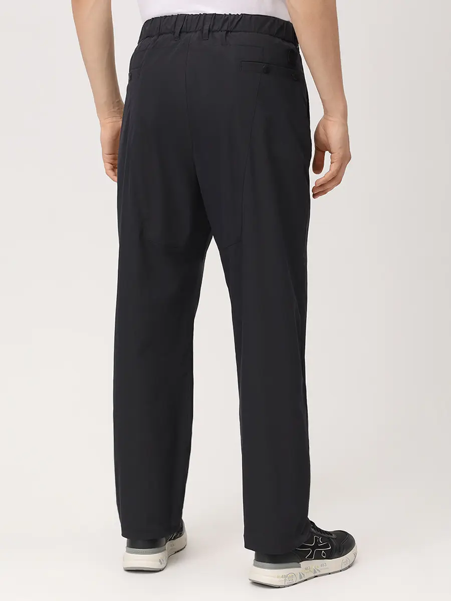 Брюки однотонные