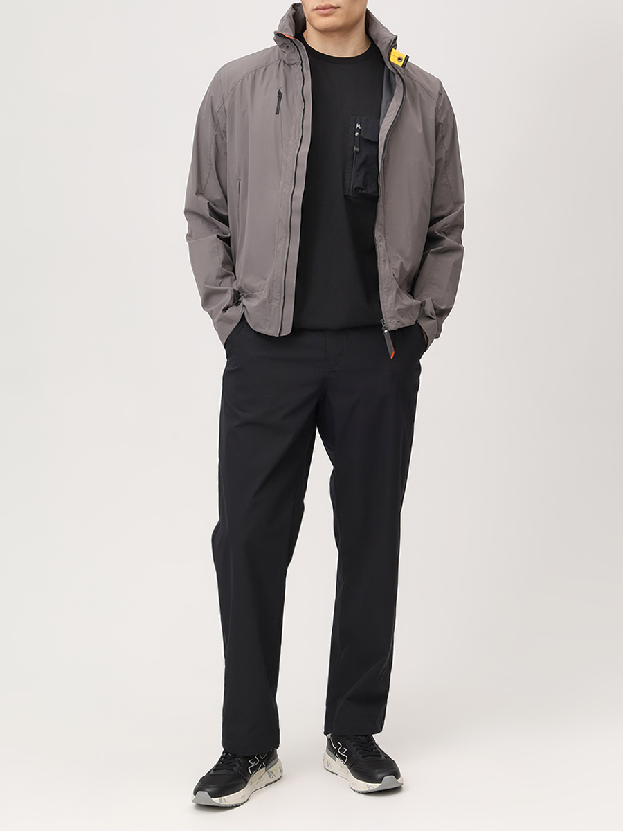 Брюки однотонные