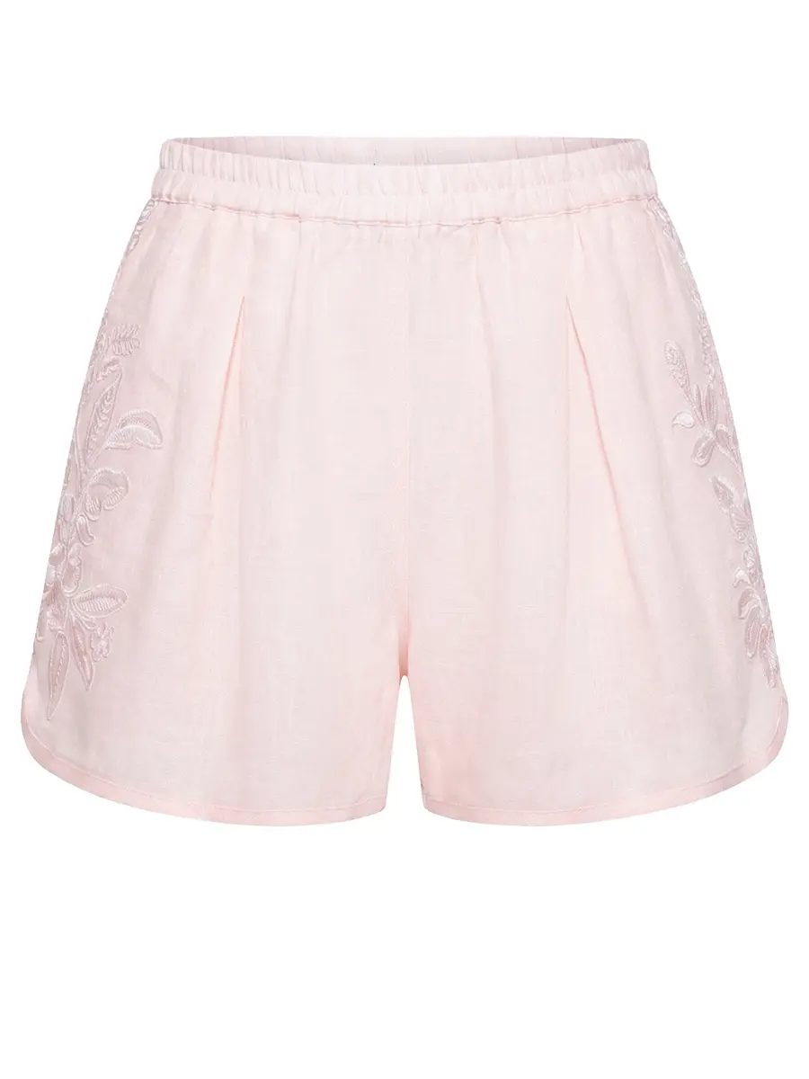 Шорты льняные