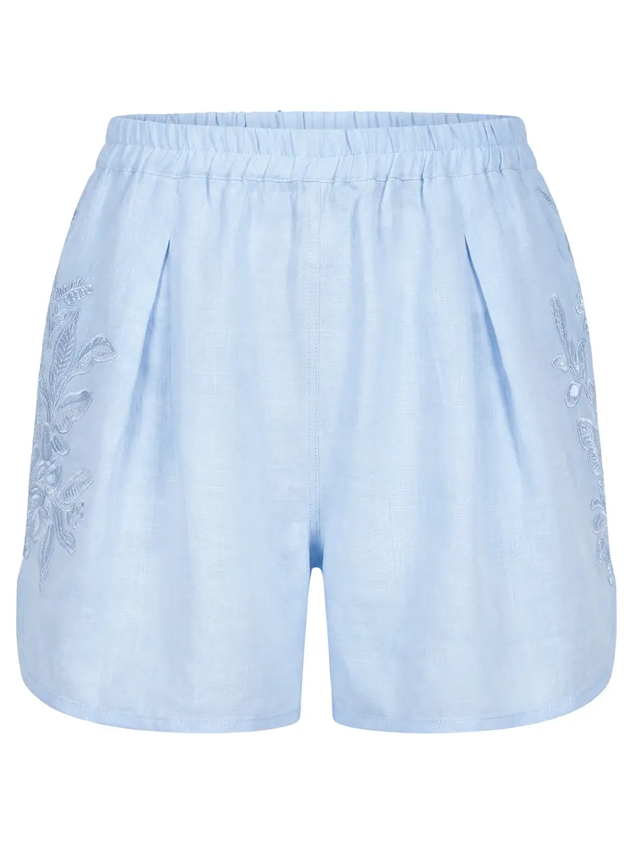 Шорты льняные