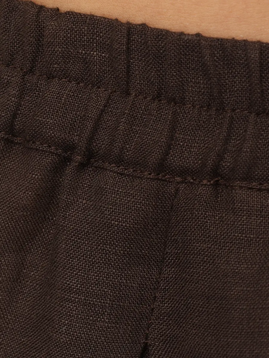 Шорты льняные