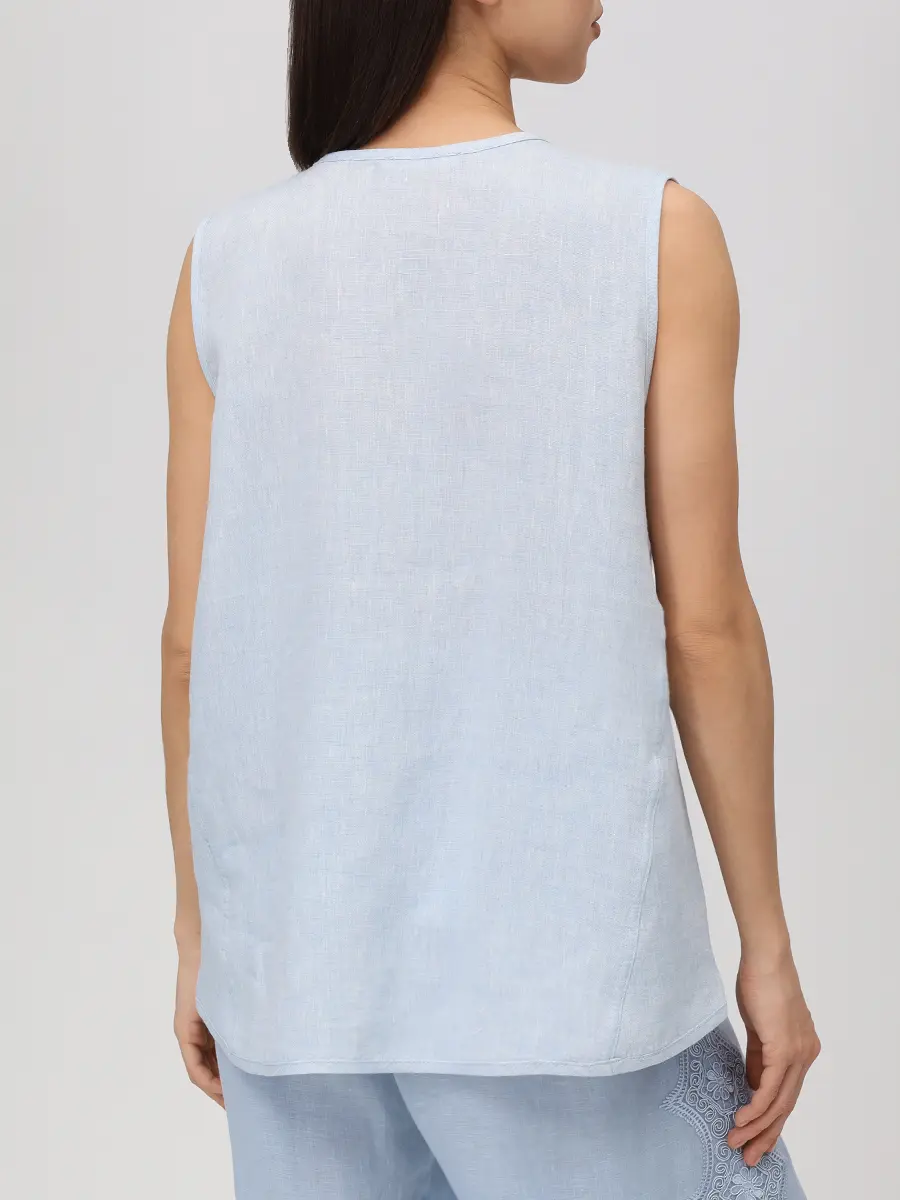 Топ льняной